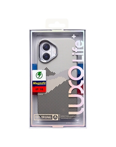 Чехол-накладка Luxo Creative PC для смартфона Apple iPhone 16, TPU, серый 125 (235584) Luxo creative