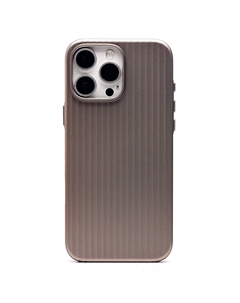 Чехол-накладка Activ PC089 для смартфона Apple iPhone 16 Pro Max, силикон, титановый (236526)