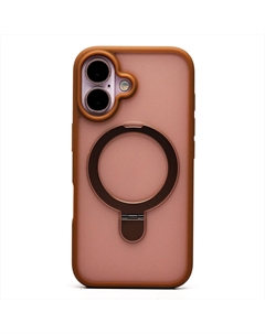 Чехол-накладка Activ SM088 SafeMag для смартфона Apple iPhone 16, силикон, золотистый (236511)