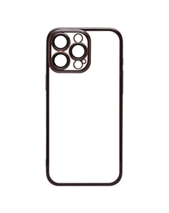 Чехол-накладка Activ PC073 для смартфона Apple iPhone 16 Pro Max, пластик, силикон, черный (236464)