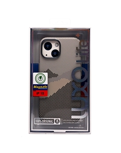 Чехол-накладка Luxo Creative PC для смартфона Apple iPhone 15, TPU, серый 125 (235840) Luxo creative