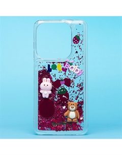 Чехол-накладка Activ SC331 для смартфона TECNO Spark Go 2024, силикон, бордовый 003 (236421)