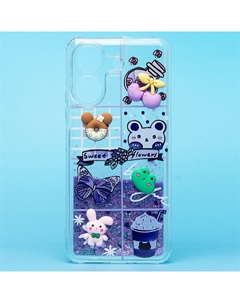 Чехол-накладка Activ SC331 для смартфона Xiaomi/Poco Redmi 13C 4G/Poco C65, силикон, фиолетовый 003 (236418)