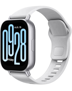 Смарт-часы Xiaomi Redmi Watch 5 Active, 2" IPS, серебристый (BHR8790GL)