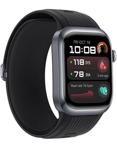 Смарт-часы Huawei WATCH D2, 1.82" Amoled, черный (55020DAE)