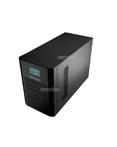 ИБП ФОРА Н3000, 3000 В·А, 3 кВт, EURO, розеток - 4, USB, черный (FF30203) (без аккумуляторов) Импульс