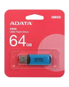 Флешка 64Gb USB 2.0 Classic C906, синий (AC906-64G-RWB) Adata