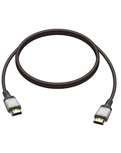 Кабель HDMI(19M)-HDMI(19M) 4K, v2.0/2.0, экранированный, 1.5 м, черный D-HDMI-V2.0-1.5M (D-HDMI-V2.0-1.5M) Digma