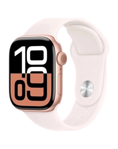 Смарт-часы Apple Watch Series 10 A2997, 1.96" OLED, розовое золото (MWWH3LW/A)
