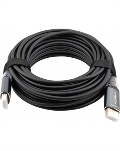 Кабель HDMI(19M)-HDMI(19M) 4K, v2.0/2.0, экранированный, 10 м, черный CS-HDMI-AOC-2-10 (CS-HDMI-AOC-2-10) Cactus