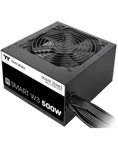 Блок питания 500 Вт ATX Smart W3, 120 мм, 80 Plus, Retail (PS-SPW-0500NNFAWE-1) Thermaltake