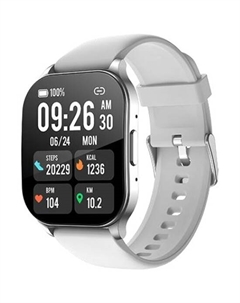 Смарт-часы WIFIT WiWatch S2, 1.96" Amoled, серебристый (WIF-WF007SI) Wifit