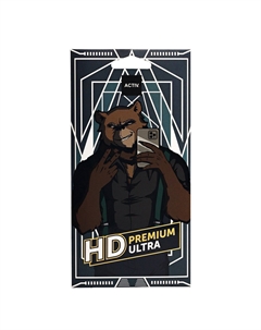 Защитное стекло Activ Clean Line 3D для экрана смартфона Tecno Spark 30C 4G, FullScreen, поверхность глянцевая, черная рамка, 2.5D (237720)