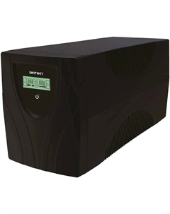 ИБП UPS UNI PRO LCD 1000, 1000 В·А, 700 Вт, EURO+IEC, розеток - 6, USB, черный (3703020480003) Smartwatt