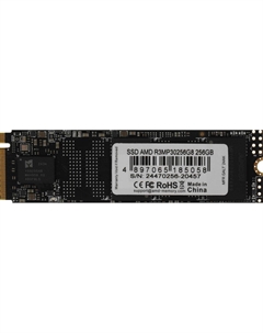 Твердотельный накопитель (SSD) 256Gb Radeon R3 R3MP30256G8, 2280, M.2, NVMe (R3MP30256G8) Retail Amd