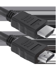 Кабель HDMI(19M)-HDMI(19M) v2.0 4K, экранированный, 1.5 м, черный HDMI 08 (87335) Defender
