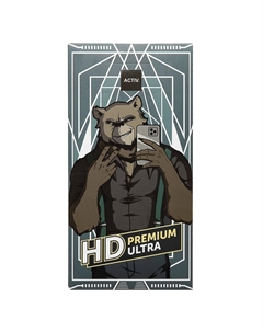 Защитное стекло Activ Clean Line 3D для экрана смартфона Samsung Galaxy A06, Full Screen/Full Glue, поверхность глянцевая, черная рамка, 2.5D (235692)