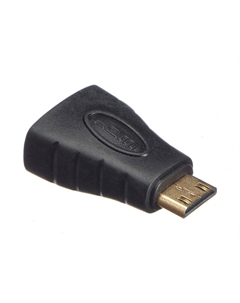 Переходник (адаптер) HDMI(19F)-Mini HDMI(19M), черный Optima (NH912) Netko