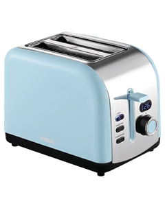 Тостер BBK TR75 800 Вт, подогрев, размораживание, голубой (TR75) Bbk