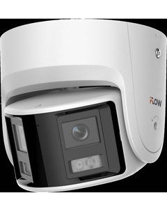 IP-камера F-IC-2344PCMS 2.8 мм, уличная, купольная, 5 Мпикс, CMOS, до 3040x1368, до 25 кадров/с, ИК подсветка 30м, белый (F-IC-2344PCMS) Iflow