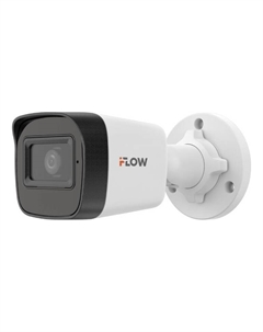 IP-камера F-IC-1141M 2.8 мм, уличная, цилиндрическая, 4 Мпикс, CMOS, до 2560x1440, до 20 кадров/с, ИК подсветка 30м, POE, -40 °C/+60 °C, белый (311328937) Iflow
