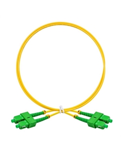 Патч-корд оптический FC-D-9-SC/APC-SC/APC-1M-LSZH, SC/APC-SC/APC, одномодовый, 9/125, OS2, двойной, 1 м, LSZH, желтый (EX297908RUS) Exegate