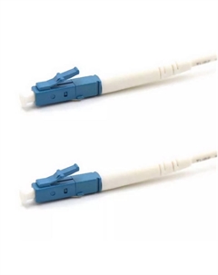 Патч-корд оптический 50-2100, LC/UPC-LC/UPC, одномодовый, 9/125, OS2, одинарный, 1 м, LSZH, белый (50-2100) Rexant