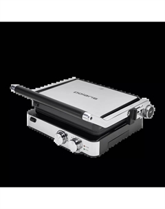 Гриль Polaris PGP 2402 2 кВт, серебристый/черный