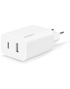 Сетевое зарядное устройство TTEC SmartCharger 12 Вт, USB, EU, USB type-C, белый (2SCS25B) Ttec