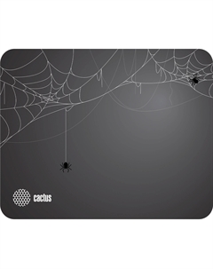 Коврик для мыши Spider gray, игровой, 250x200x3мм, принт (CS-MP-D13S) Cactus