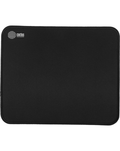 Коврик для мыши Black, игровой, 300x250x3мм, черный (CS-MPC-D01M) Cactus