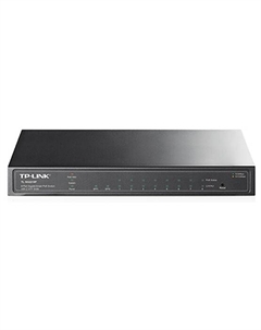 Коммутатор TL-SG2210P(UN), управляемый, кол-во портов: 8x1000, кол-во SFP/uplink: SFP 2x1 Гбит/с, установка в стойку, PoE: 8x15.4 Вт (макс. 61 Вт) (TL-SG2210P(UN)) Tp-link