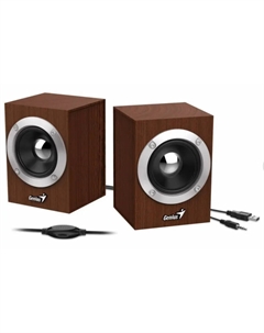 Акустика 2.0 Genius SP-HF280, 6W, коричневый (31730028400)