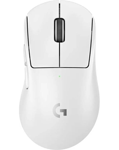 Мышь беспроводная G PRO Х Superlight 2 DEX, 44000dpi, оптическая светодиодная, USB, белый (910-007365) Logitech