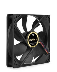 Вентилятор EX12025B3P-24, 120 мм, 2200rpm, 35 дБ, 3-pin, 1шт, черный (EX297093RUS) Exegate