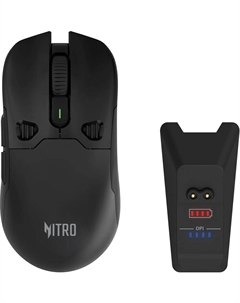Мышь беспроводная Nitro OMR404, 6400dpi, оптическая светодиодная, Bluetooth/Радиоканал, черный (ZL.MCEEE.02T) Acer
