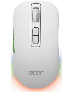 Мышь беспроводная OMR311, 2400dpi, оптическая светодиодная, Bluetooth/Радиоканал, белый (ZL.MCECC.034) Acer