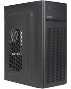 Корпус DCC-MD301, ATX, Midi-Tower, USB 3.0, черный, без БП (DCC-MD301) Digma