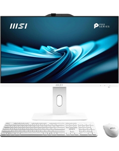 Моноблок MSI Pro AP242P 14M 23.8" 1920x1080, Intel Core i7-14700 2.1 ГГц, 16Gb RAM, 512Gb SSD, Intel UHD Graphics 770, WiFi, BT, Cam, без ОС, белый, клавиатура, мышь (9S6-AE0622-839) Msi