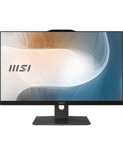 Моноблок MSI Modern AM242P 12M 23.8" 1920x1080, Intel Core i5-1235U 1.3 ГГц, 16Gb RAM, 512Gb SSD, Intel Iris Xe Graphics, WiFi, BT, Cam, W11Pro, черный, клавиатура, мышь (9S6-AE0711-1458) Msi