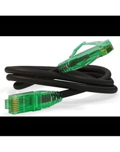 Патч-корд UTP кат.6a, 3 м, RJ45-RJ45, черный, CU, LSZH, (PC-LPM-UTP-RJ45-RJ45-C6a-3M-LSZH-BK) Hyperline
