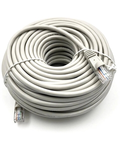 Патч-корд UTP кат.5e, 25 м, RJ45-RJ45, серый, CCA, LSZH, UTP-5E-25M-G-LSZH (UTP-5E-25M-G-LSZH) Buro