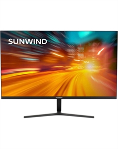 Монитор 27" SM-27FI401 IPS, 1920x1080 (16:9), 250кд/м2, 180 Гц, 1 мс, 178°/178°, VGA, HDMI, DisplayPort, черный (SM27SG01) Sunwind
