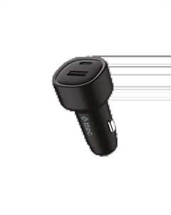 Автомобильное зарядное устройство TTEC SmartCharger, USB, 1xUSB Type C, 3А, 48 Вт, QC, PD, кабель USB-A/USB Type-C, черный (2CKP02CS) Ttec