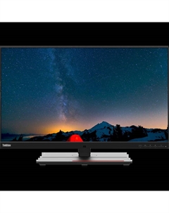 Монитор 27" P27u-20 IPS, 3840x2160 (16:9), 450кд/м2, 4 мс, 178°/178°, HDMI, DisplayPort, Thunderbolt, USB Type-C, USB-Hub, черный (62CBRAS6CB) Lenovo