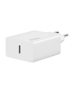 Сетевое зарядное устройство TTEC PD SmartCharger 20 Вт, EU, USB type-C, Quick Charge, PD, белый (2SCS22BL), кабель Lightning/Type-C Ttec