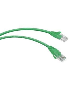 Патч-корд UTP кат.6, 0.3 м, RJ45-RJ45, зеленый, LSZH, (PC-UTP-RJ45-Cat.6-0.3m-GN-LSZH) Cabeus