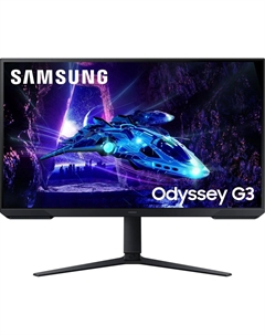 Монитор 32" Odyssey G3 S32DG300EI VA, 1920x1080 (16:9), 250кд/м2, 180 Гц, 1 мс, 178°/178°, HDMI, DisplayPort, черный (LS32DG300EIXCI) Samsung