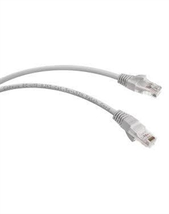 Патч-корд UTP кат.6a, 5 м, RJ45-RJ45, серый, CU, LSZH, Expert (NUTPBC.6a-5m-2-lszh) Netko