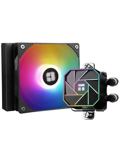 Жидкостное охлаждение Aqua Elite 120 V3 для Socket 115x/2066/2011/2011-3/1200/1700/1851/AM5/AM4, 1x120 мм, ARGB, черный (A-ELITE-BL-120-ARGB-V3) Thermalright